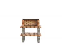 Ref. 120 Normal - 93 cm x 57 cm x 115 cm, CxLxA | Grelhador 60 cm x 40 cm, CxL | 275 kg